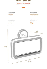 Bathroom Mobile Phone Waterproof Box Holder Bath Drama Artifact Suction Cup Shelf Toilet Microwave Cleaner